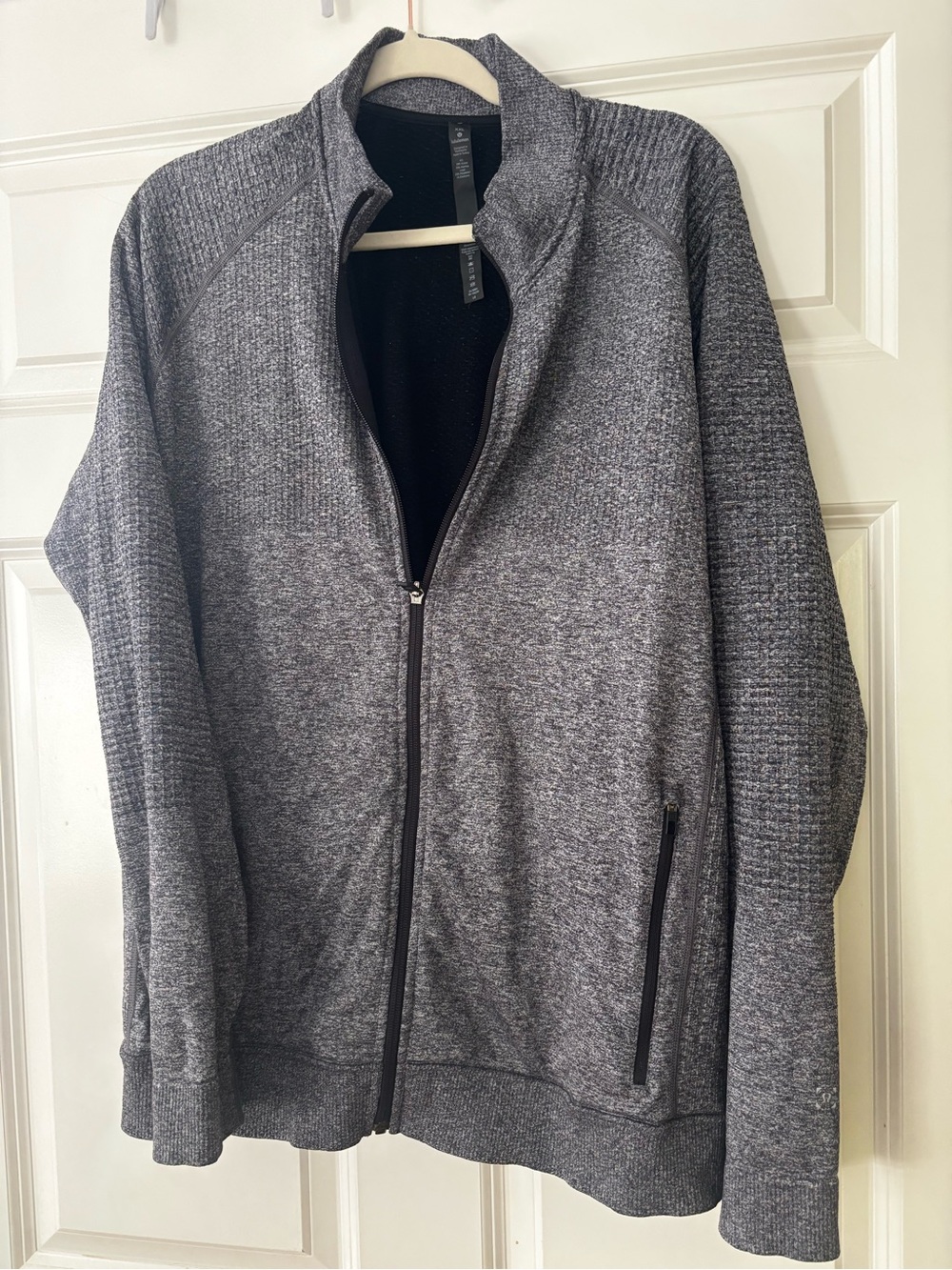 Men's Lululemon Zip-Up Heathered Gray Sweater Jacket
